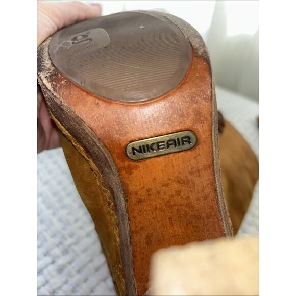 Cole Han Nikeair g series tall suede heel boots women’s size 8 - Picture 4 of 14